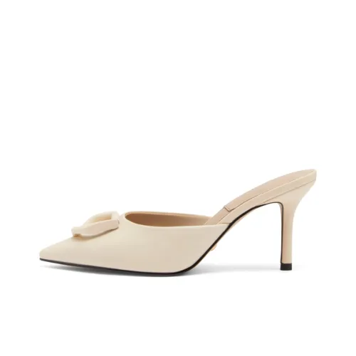 CHARLES KEITH Высокий каблук Тапочки 8 см Женские