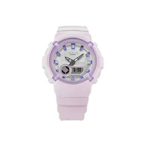 CASIO Малыш G Коллекция Кварцевый Механизм Часы Женские Белый Циферблат