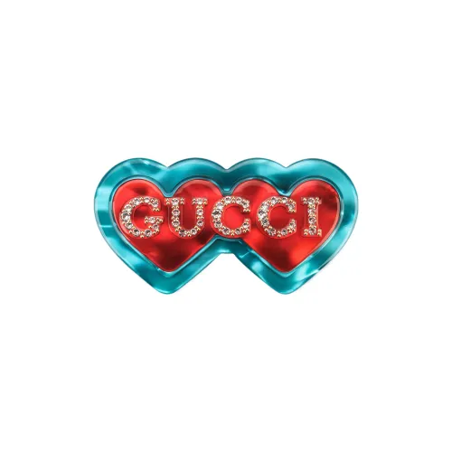 GUCCI Смола Brooch Унисекс Light Синий Красный