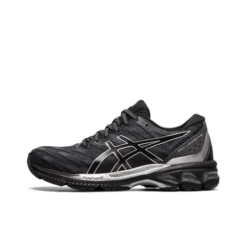 Asics Gel Jadeite Low Top Беговые кроссовки Женские Черный Серебряный