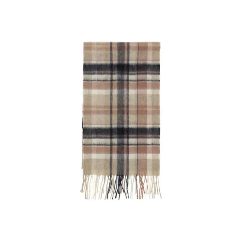 Barbour Вязаные шарфы Коричневый Женские