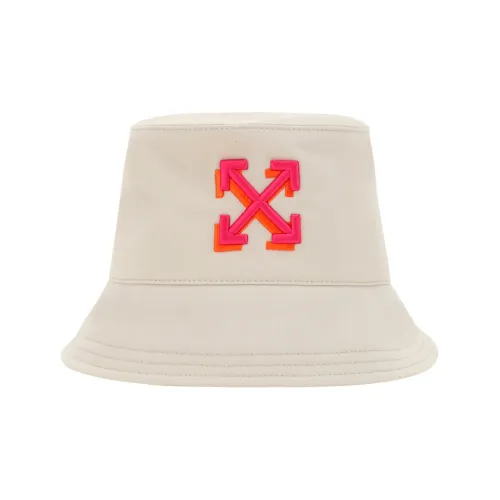 Off Белый Cotton Bucket Hats Бежевый Женские