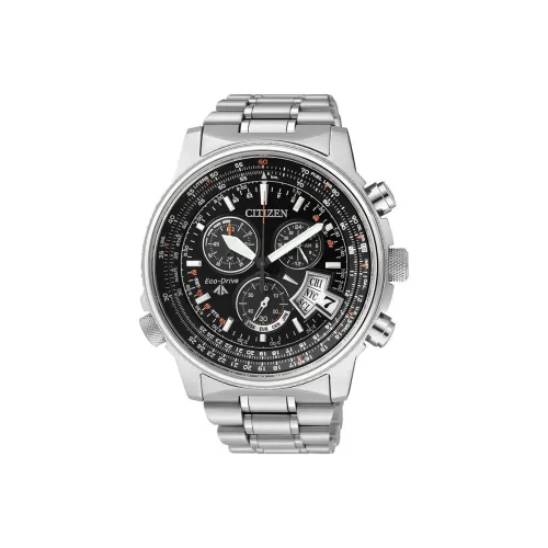 CITIZEN Promaster Collection Светильник Кварцевый механизм Титановый сплав Ремешок Часы 44 мм Мужские часы Черный циферблат