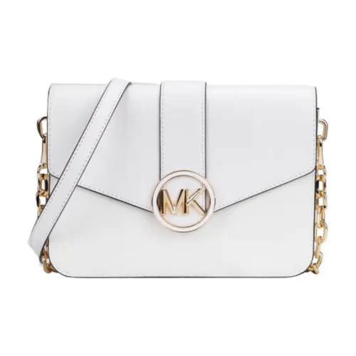 MICHAEL KORS CARMEN Коровья кожа Конверт Сумка Сумка через плечо Сумка на плечо Женская Белая