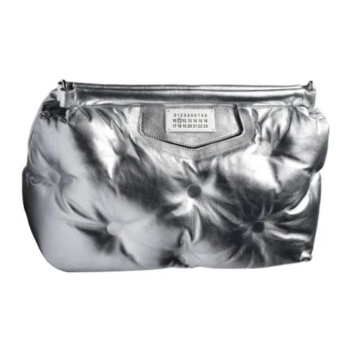 Maison Margiela Овчина Клатч Средний Women's Silver