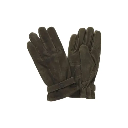 BARBOUR Вязаные перчатки Olive Men's