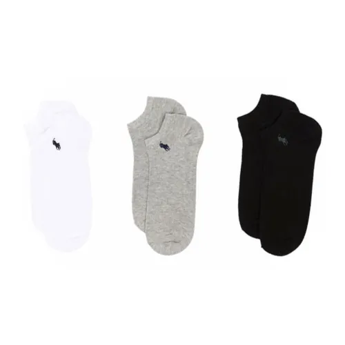 Polo Ralph Lauren SS23 Низкие носки для мужчин упаковка из 3 пар
