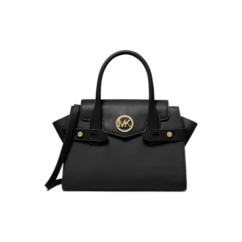 MICHAEL KORS CARMEN Artificial Leather Portable Crossbody Bag Shoulder Bag Medium Women's Black