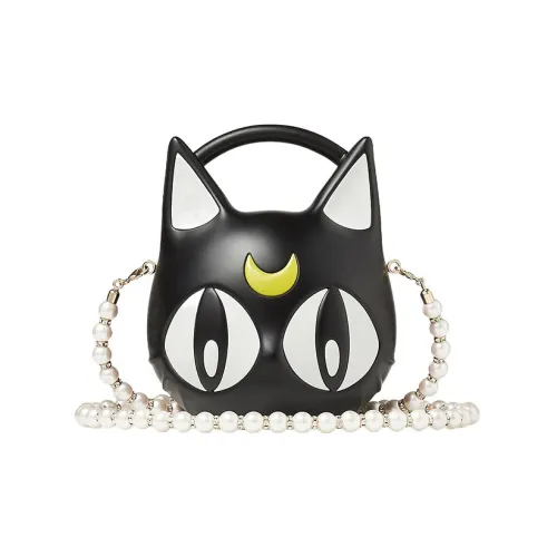 Jimmy Choo Sailor Moon Collaboration Resin Crossbody Clutch Women's Black