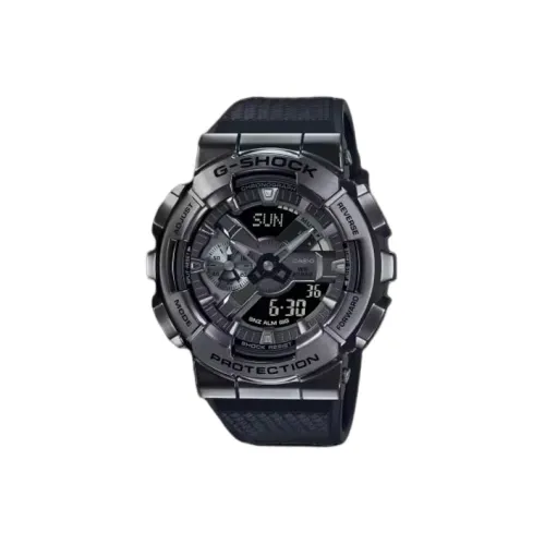 CASIO Кварцевый механизм Смольный ремешок Часы для мужчин Черный циферблат