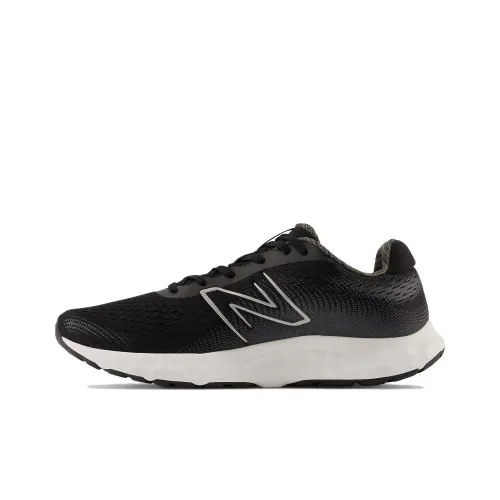 New Balance NB 520 V8 Low Топ Повседневные Беговые Кроссовки Мужские Черно-Белые