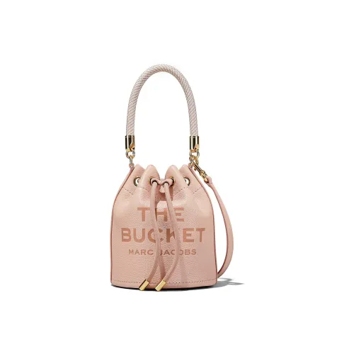 MARC JACOBS Full GRAIN LEATHER Сумка-ведро Сумка через плечо Сумка Женская Розовая