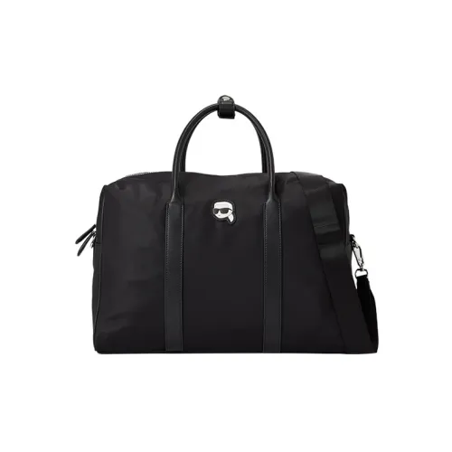 Сумка через плечо из полиуретана Karl Lagerfeld женская черная