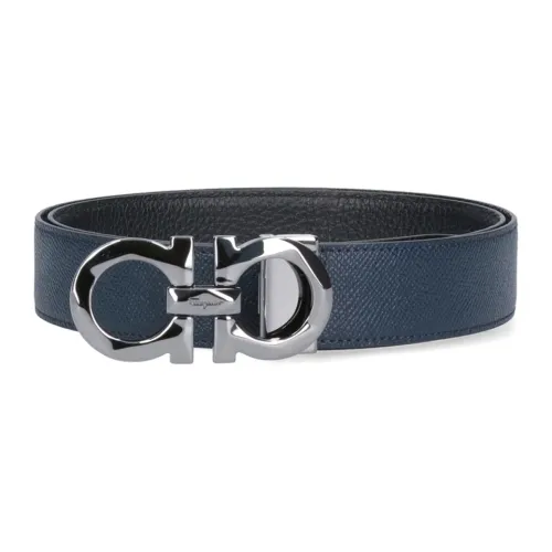 Ferragamo Ремни из коровьей кожи мужские ширина 3,5 см