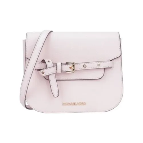 MICHAEL KORS Эмилия Коровья кожа Седло Сумка Сумка через плечо Сумка на плечо Женская Розовая