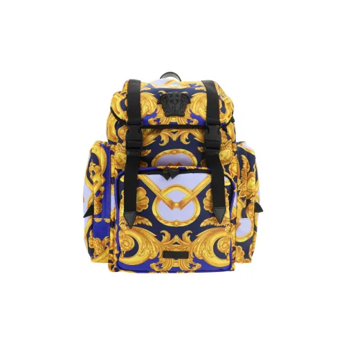 FANSIZHE Рюкзак из коровьей кожи мужской золотой