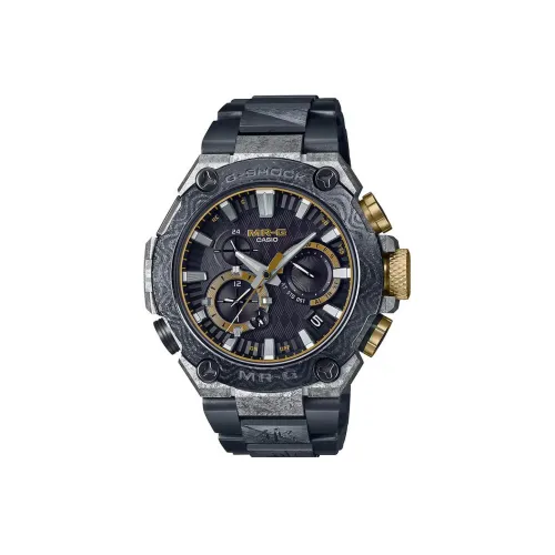 CASIO Кварцевый механизм Мужской MR G Series Часы 54,7мм*49,8мм Skeleton