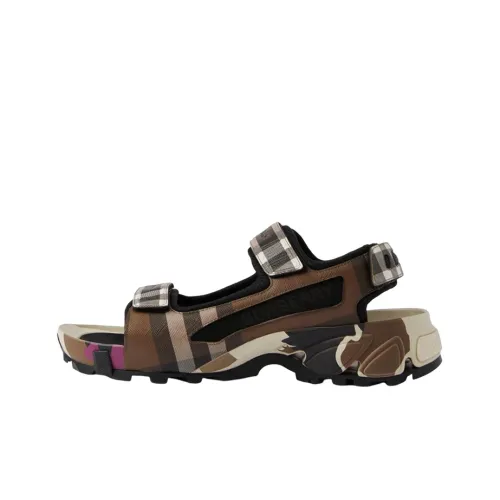 Burberry Arthur Stylish Sandals Men's Dark Brown