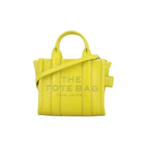 MARC JACOBS Full GRAIN LEATHER Тоут Сумка Сумка для покупок Сумка через плечо Сумка Экстра мини Женская Желтая