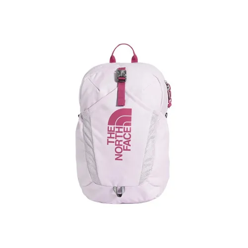 The North Face Рюкзак Двойной Плечо На открытом воздухе Сумка Переработанный полиэстер Светло-розовый Женский