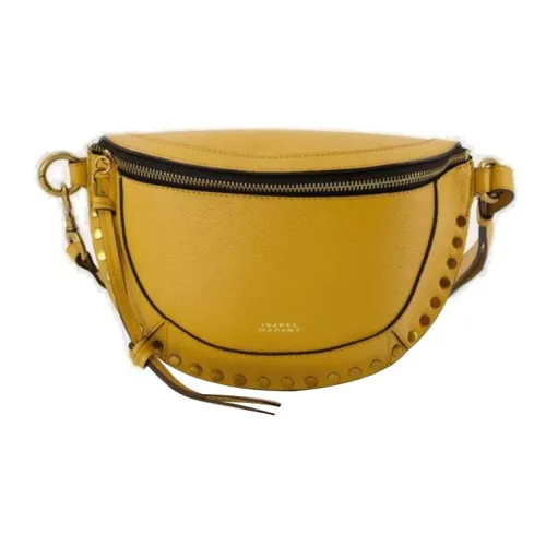 ISABEL MARANT Замша Пэчворк Сумка через плечо Стандартная Женская Желтая