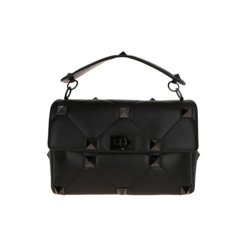 Valentino Lambskin One Shoulder Bag Large Men's Black