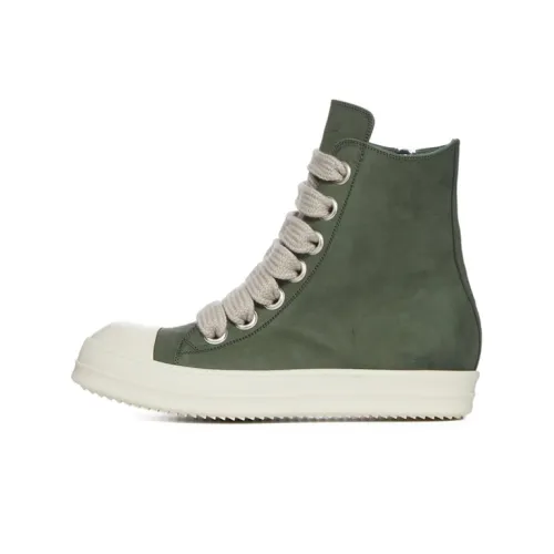 RICK OWENS совместный бренд RO Runway High Топ Стильные Скейтбординги Мужской Зеленый