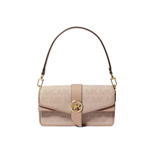 MICHAEL KORS Greenwich Хлопковая Сумка через плечо Женская Розовая