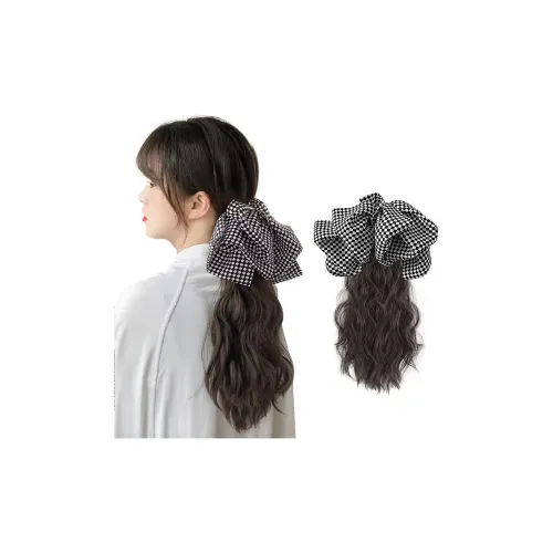 YOSEE Водная рябь Бант Заколка-краб для хвостика Перука Игривый Милый Богиня Стиль 35 см