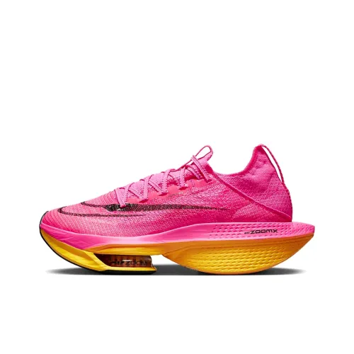 Nike Air Zoom Alphafly Next% 2 Беговые кроссовки Низкий Топ Прозрачно-розовый Женские