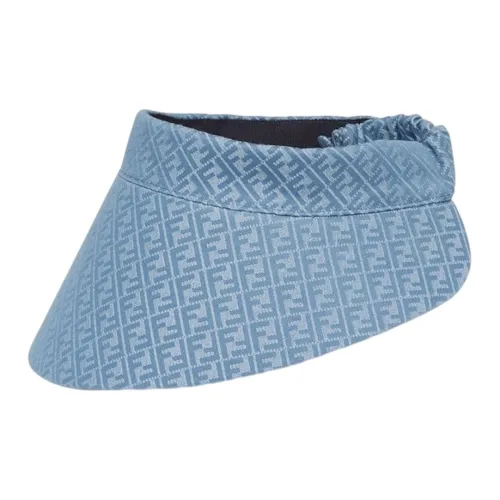 FENDI Солнцезащитные шляпы, синий, унисекс