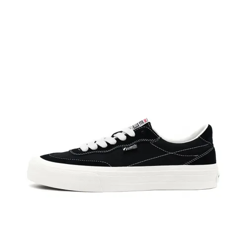 Vision Street Wear Flat Top Скейтборд Кроссовки Низкие Черные Унисекс