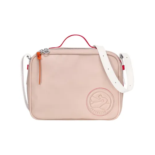 LONGCHAMP Le Pliage Xtra Коровья кожа с вставками из кожи Сумка Сумка через плечо Сумка через плечо Средний Женский Светло-розовый