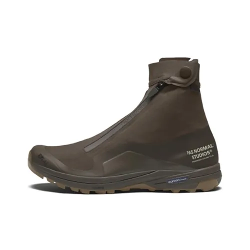 PAS NORMAL STUDIOS x SALOMON Bamba 2 XA Alpine 2 Короткий Уличная обувь Унисекс Коричневый