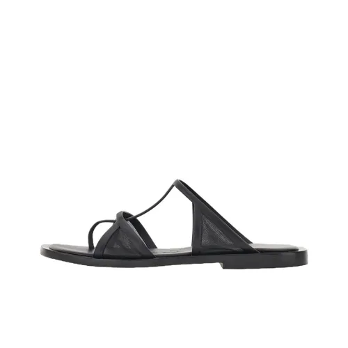 Ferragamo Шлепанцы Мужские Черные