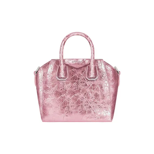 GIVENCHY Antigona Овечья кожа Сумка через плечо Сумка Extra Mini Женская Шелк Розовый