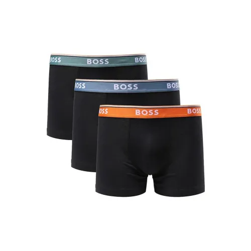 Hugo Boss 3 шт Апельсин Логотип + Синий Логотип + Зеленый Логотип Мужские Штаны Arrow
