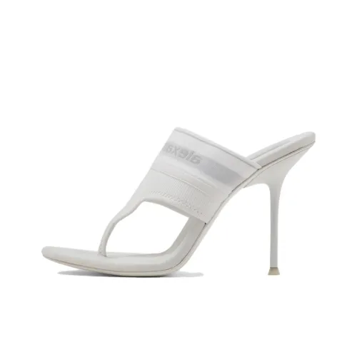 Alexander Wang Шлепанцы Женские Белые