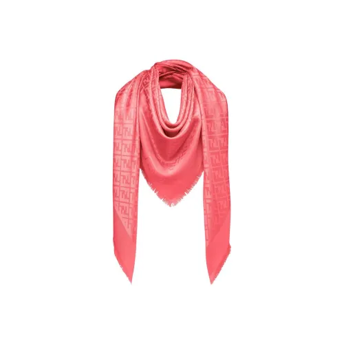 FENDI Шали Розовые Женские