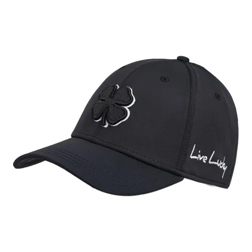 Черный клевер, полиэстер, бейсболка, черный, унисекс