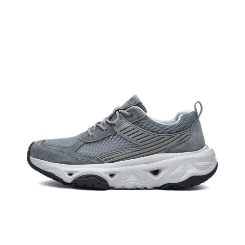 Jeep Низкий Топ Спортивная Повседневная Обувь Мужская Серый