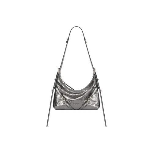 GIVENCHY Voyou Овечья кожа Сумка через плечо Сумка через плечо Мини Женская серебряная