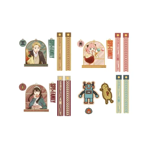 Sublime Books Шпион × Семья Библиотека Размеров Брелоки Подвески с Тематикой Аниме