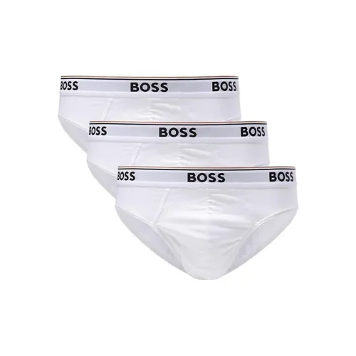 Hugo Boss 3 пачки белые мужские трусы-бикини