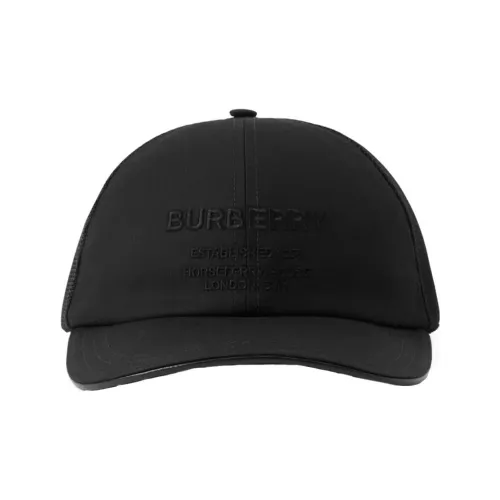 Burberry Хлопковые кепки черные мужские
