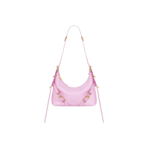 GIVENCHY Тисненая коровья кожа сумка через плечо сумка через плечо мини женская розовая