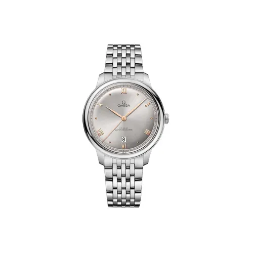OMEGA Автоматический Механический Часы Мужские Elegant Saucer Series 40 мм Серый
