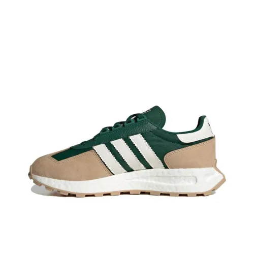 Adidas Originals Retropy E5 Slip-resistant Abrasion-resistant Low Top Спортивная повседневная обувь Унисекс Зеленый Коричневый