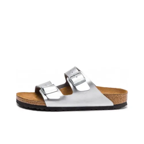 Birkenstock Стиль Обувь Серебряный Унисекс