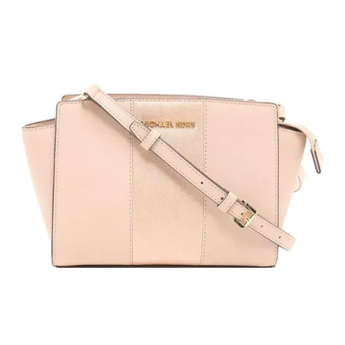 MICHAEL KORS Selma Коровья кожа Сумка через плечо Средний Женский Розовый